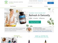 Desktop screenshot for globalhealingcenter.com