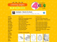 Desktop screenshot for coloring-4kids.com