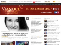 Desktop screenshot for pravda.sk