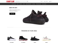 Desktop screenshot for flightclub.com