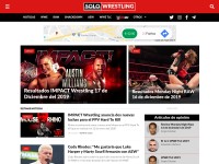 Desktop screenshot for solowrestling.com