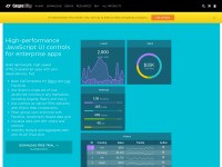 Desktop screenshot for wijmo.com