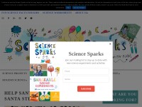 Desktop screenshot for science-sparks.com
