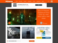 Desktop screenshot for pcgamesn.com