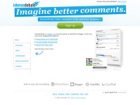 Desktop screenshot for intensedebate.com