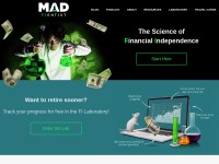 Desktop screenshot for madfientist.com