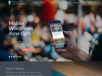 Desktop screenshot for wptouch.com