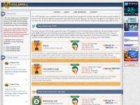 Desktop screenshot for goldpoll.com