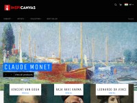 Desktop screenshot for inspicanvas.com