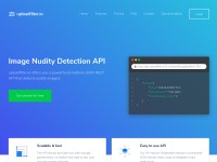 Desktop screenshot for uploadfilter.io