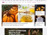 Desktop screenshot for life.hu