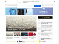 Desktop screenshot for leconomiste.com