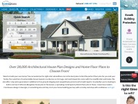 Desktop screenshot for homeplans.com