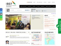 Desktop screenshot for ibef.org