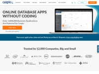 Desktop screenshot for caspio.com