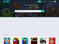 Desktop screenshot for freezapk.com