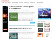 Desktop screenshot for gkscientist.com