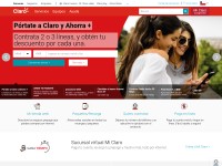 Desktop screenshot for clarochile.cl
