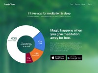 Desktop screenshot for insighttimer.com