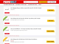 Desktop screenshot for promowelt.com