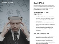 Desktop screenshot for realiqtest.weebly.com
