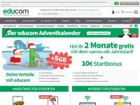 Desktop screenshot for educom.at