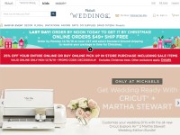 Desktop screenshot for michaelsweddings.com