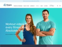 Desktop screenshot for fitnessblender.com