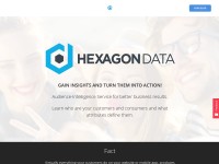 Desktop screenshot for hexagondata.com