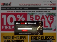 Desktop screenshot for rkguns.com