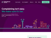 Desktop screenshot for ombudsman-services.org