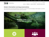 Desktop screenshot for species360.org