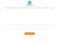 Desktop screenshot for humanium.org