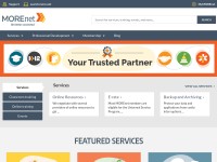 Desktop screenshot for more.net