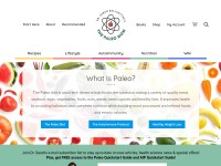 Desktop screenshot for thepaleomom.com