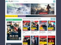 Desktop screenshot for playzona.org