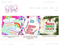 Desktop screenshot for happygoluckyblog.com