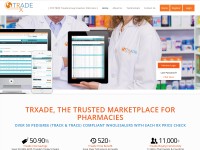Desktop screenshot for trxade.com