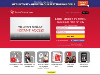 Desktop screenshot for turkishclass101.com