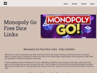 Desktop screenshot for monopolygodicelinks.systeme.io