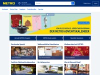 Desktop screenshot for metro.de