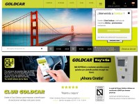 Desktop screenshot for goldcar.es