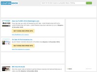 Desktop screenshot for couponsock.com