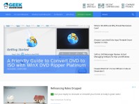 Desktop screenshot for geekdashboard.com