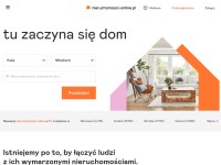 Desktop screenshot for nieruchomosci-online.pl