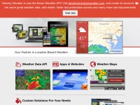 Desktop screenshot for velocityweather.com