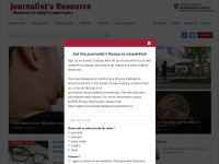 Desktop screenshot for journalistsresource.org