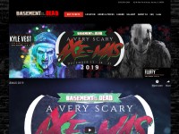 Desktop screenshot for basementofthedead.com