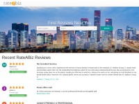 Desktop screenshot for rateabiz.com