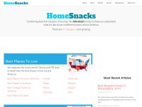 Desktop screenshot for homesnacks.net